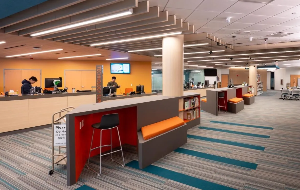 Custom educational casework and millwork by Pio Custom Cabinetry