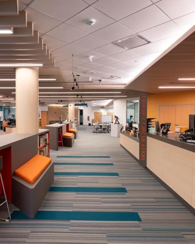 Custom educational casework and millwork by Pio Custom Cabinetry