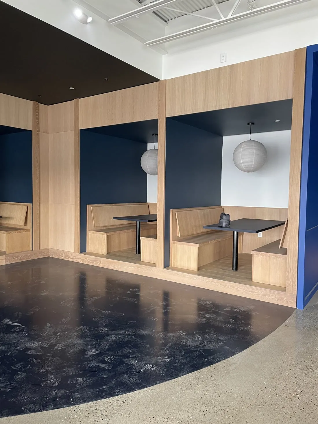 Custom corporate office millwork by Pio Custom Cabinetry