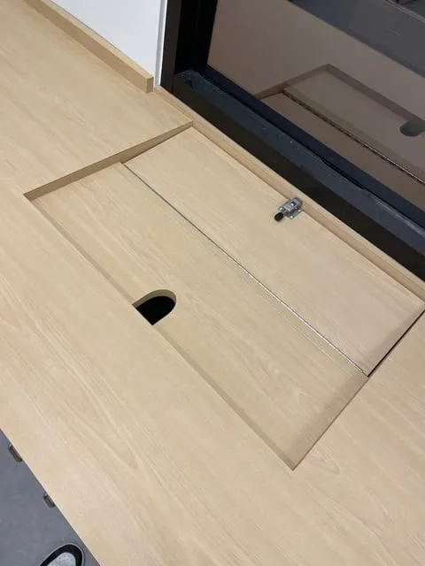 Custom cannabis dispensary millwork by Pio Custom Cabinetry