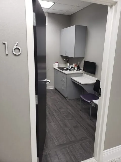 Custom healthcare and medical office casework by Pio Custom Cabinetry
