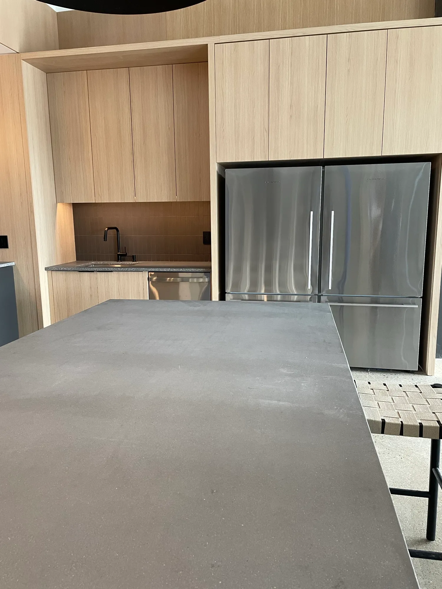 Custom corporate office millwork by Pio Custom Cabinetry