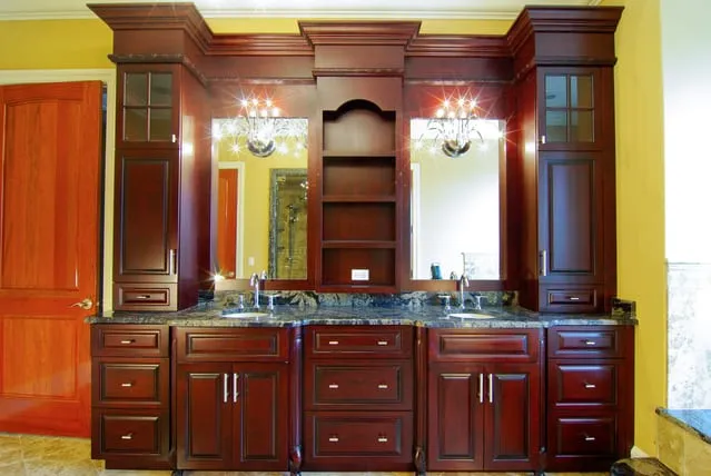 Custom residential cabinetry and millwork by Pio Custom Cabinetry