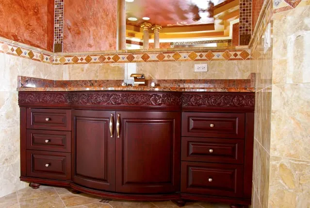 Custom residential cabinetry and millwork by Pio Custom Cabinetry