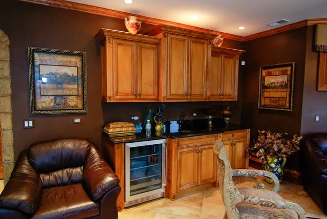 Custom residential cabinetry and millwork by Pio Custom Cabinetry