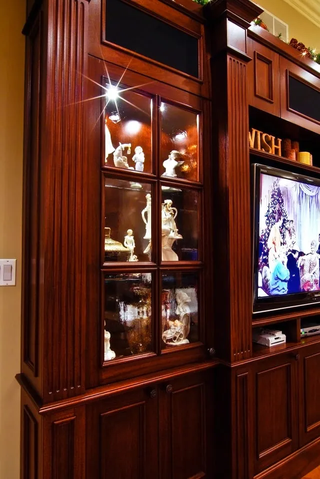 Custom residential cabinetry and millwork by Pio Custom Cabinetry