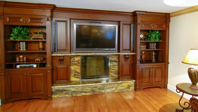 Custom residential cabinetry and millwork by Pio Custom Cabinetry