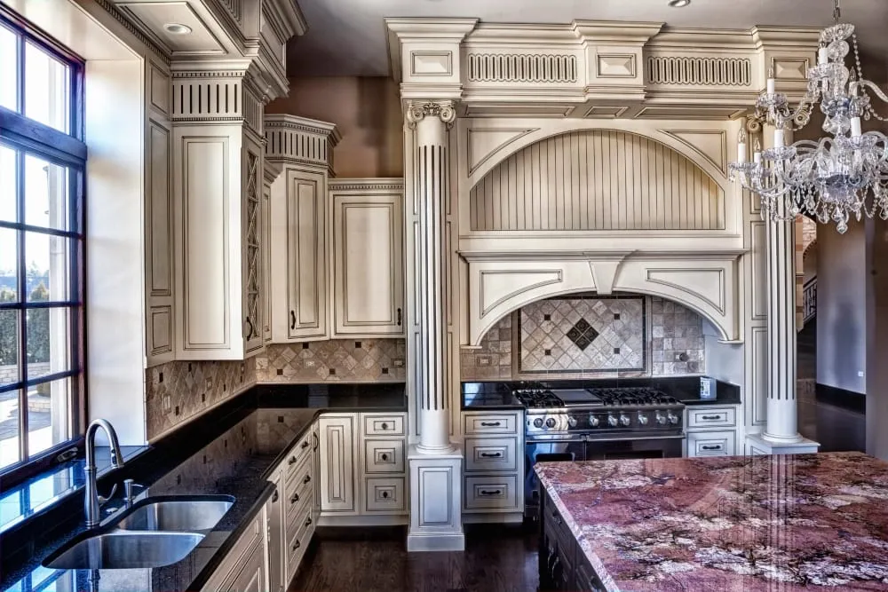 Custom residential cabinetry and millwork by Pio Custom Cabinetry