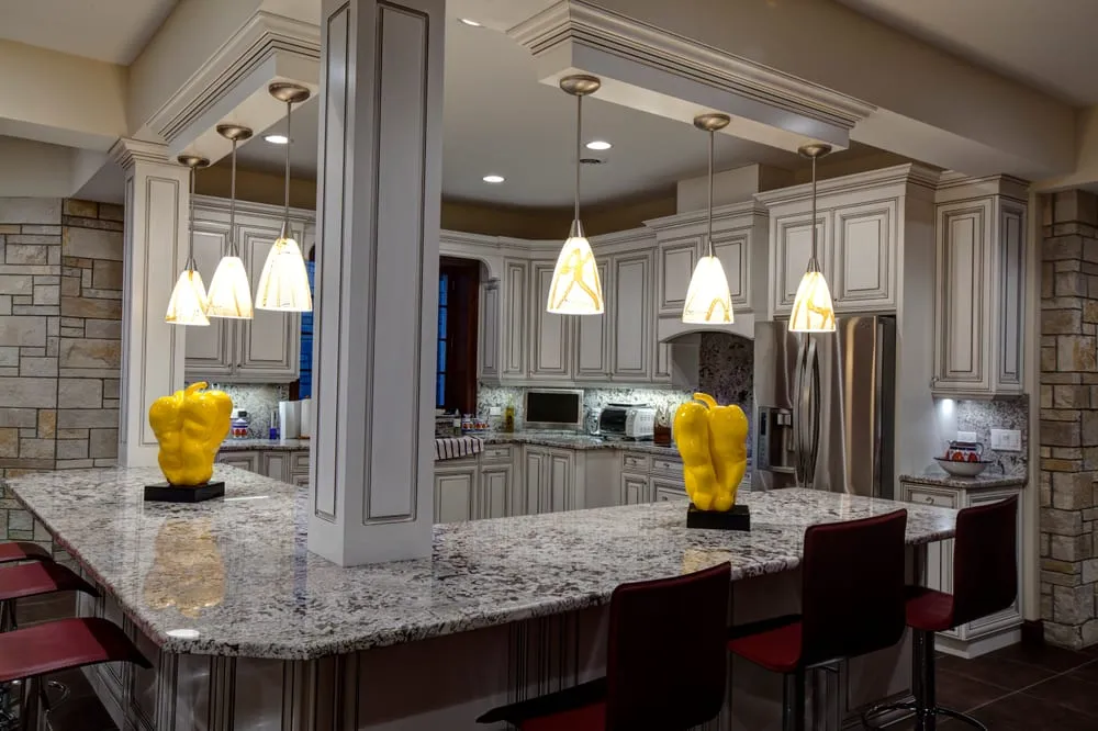 Custom residential cabinetry and millwork by Pio Custom Cabinetry