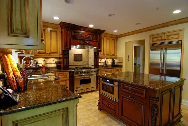 Custom residential cabinetry and millwork by Pio Custom Cabinetry
