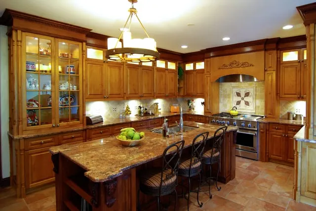 Custom residential cabinetry and millwork by Pio Custom Cabinetry
