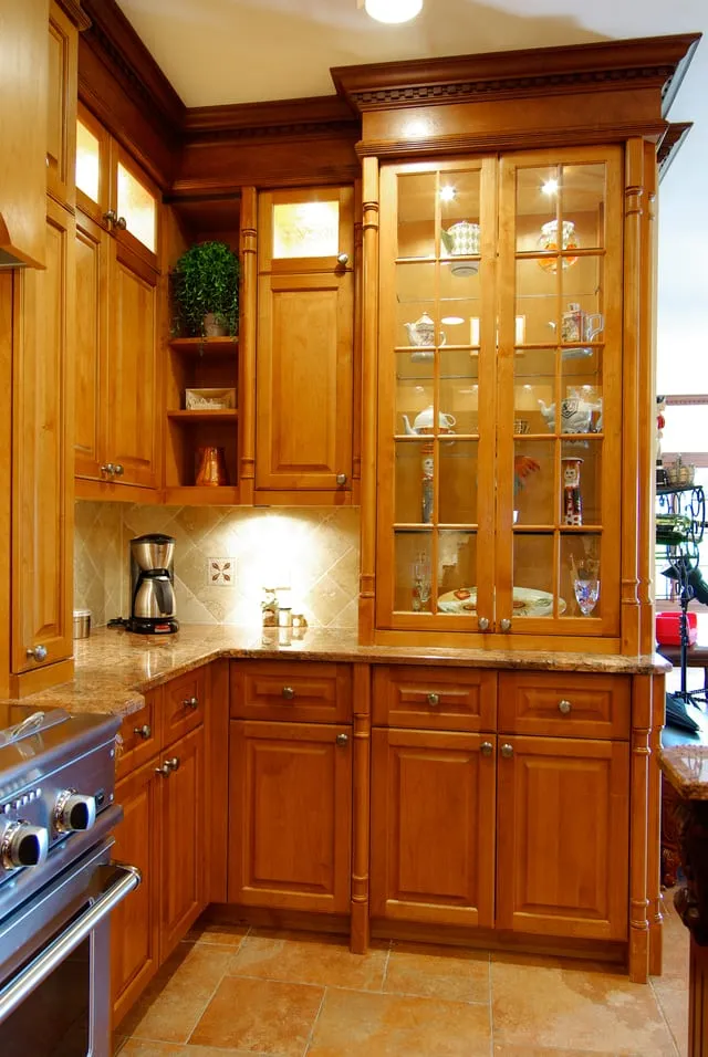 Custom residential cabinetry and millwork by Pio Custom Cabinetry