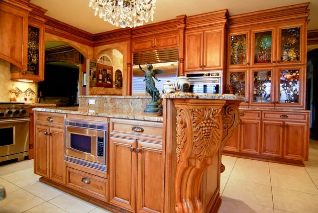 Custom residential cabinetry and millwork by Pio Custom Cabinetry