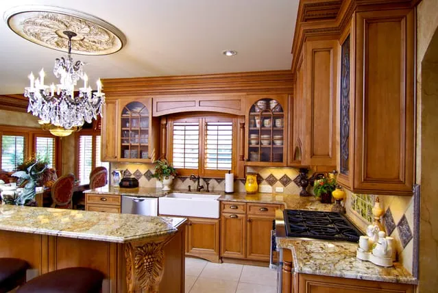 Custom residential cabinetry and millwork by Pio Custom Cabinetry