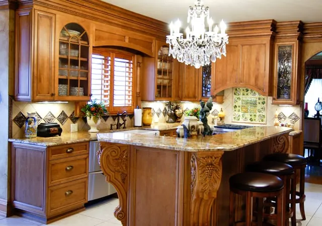 Custom residential cabinetry and millwork by Pio Custom Cabinetry