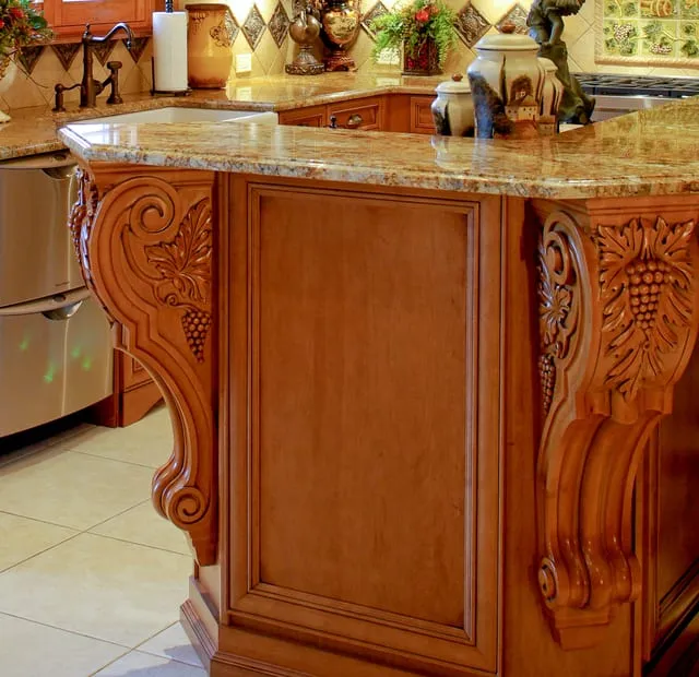 Custom residential cabinetry and millwork by Pio Custom Cabinetry