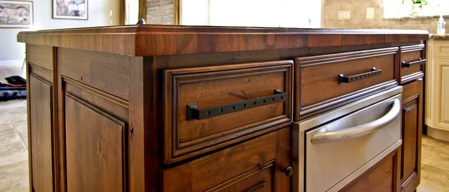 Custom residential cabinetry and millwork by Pio Custom Cabinetry