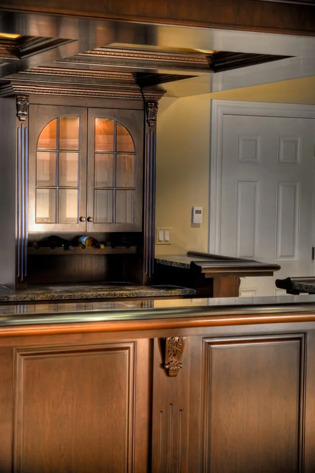 Custom residential cabinetry and millwork by Pio Custom Cabinetry