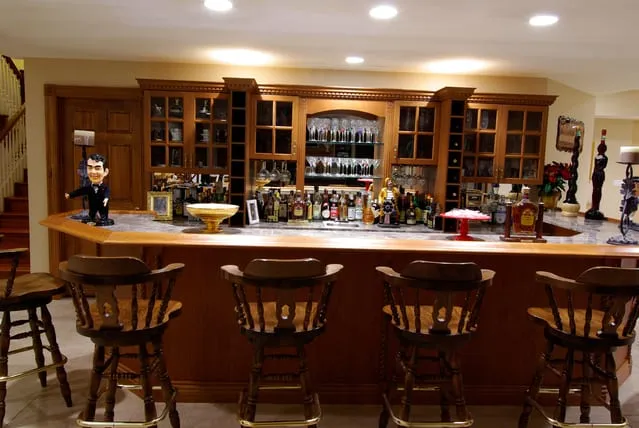 Custom residential cabinetry and millwork by Pio Custom Cabinetry
