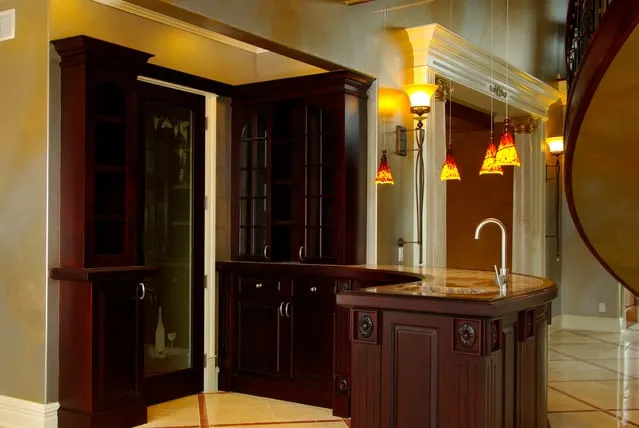 Custom residential cabinetry and millwork by Pio Custom Cabinetry