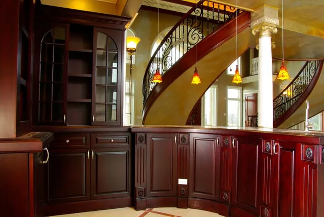 Custom residential cabinetry and millwork by Pio Custom Cabinetry