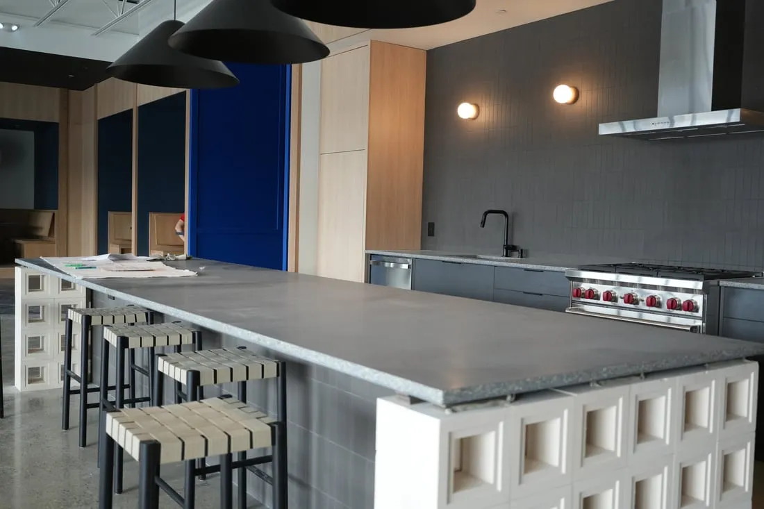 Custom restaurant millwork and seating by Pio Custom Cabinetry